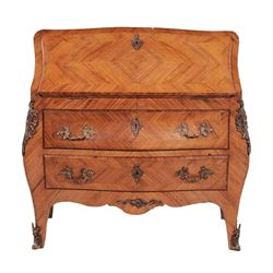 Louis XV-Style Parquetry Desk