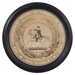 Confederate States Of America Seal, 20th C.