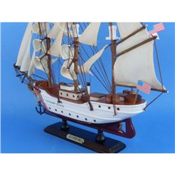 Wooden United States Coast Guard USCG Eagle Model Ship 15''