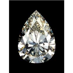 23ct Pear Cut BIANCO Diamond