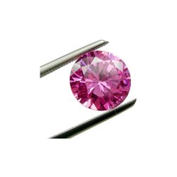 12.89 ct - Round Brilliant Pink VVS Bianco 6AAAAAA Diamond (15mm)