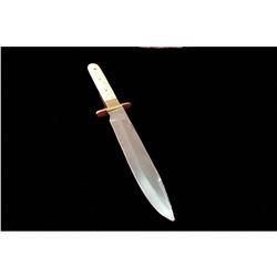 Bowie knife: Small River Man Belt Bowie TRADER/ PATCH KNIFE