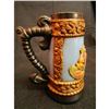 Image 3 : High Relief Columbus Ceramic Beer Stein