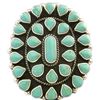 Image 4 : Taxco Mexican Sterling Turquoise Statement Ring
