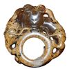 Image 1 : Chinese Hongshan Culture Style Carved Stone Beast Ring