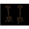 Image 4 : 19thc Pair of Aesthetic-Style Bronze Candlesticks