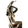 Image 2 : Signed Crescent Moon Nude Bronze Sculpture