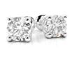 Image 1 : 0.10 CT. T.W. L-I1 ROUND CUT DIAMOND STUD EARRINGS