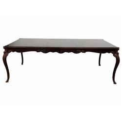 French Style Mahogany Carved Dining Table