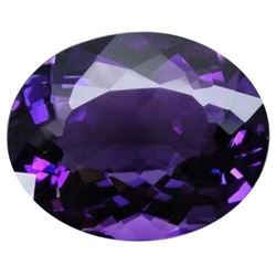 10.06CT AAA Natural Purple Amethyst Gems Oval Faceted Cut 14x10MM VVS Loose Gems