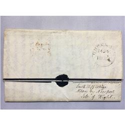 1833 Hand-written iron gall ink letter full of family news and gossip