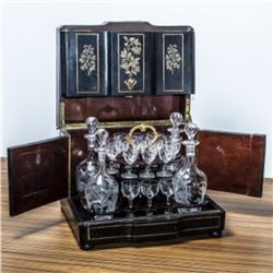 Napolean III Tantalus Set - Cave A Liqueur