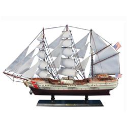 Wooden United States Coast Guard USCG Eagle Model Ship 32