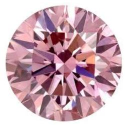 7ct Round Brilliant Cut Pink BIANCO Diamond