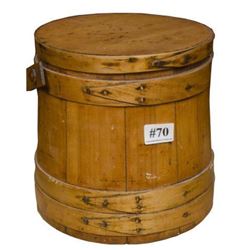 19thc Wooden Firken, Sugar Bucket