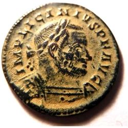 Bronze Coin of Licinius I (308-324 A.D.)