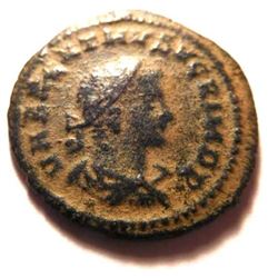 Two Headed Coin: Aurelian and Vabalathus