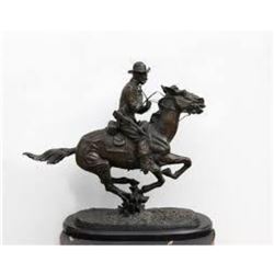 Trooper of the Plains By Frederic Remington