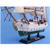 Image 3 : Wooden Danmark Tall Model Ship 14"