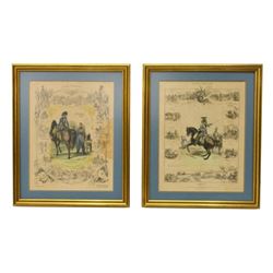 c1834 French Military Plates, Attrib. to Aubrey