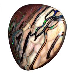 34.25ct Bold Pattern Australian Boulder Opal Gemstone