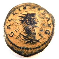 Bronze coin of Gallienus (253-268 A.D.)
