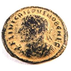 Bronze coin of Crispus (313-326 A.D.)