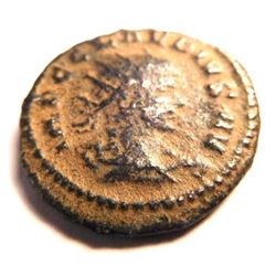 Bronze coin of Claudius II (253-268 A.D.)