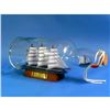 Image 4 : USS Constitution Model Ship in a Glass Bottle 11"