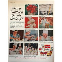 1958 Campbell's Soup Magazine Advertisement