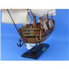Image 15 : Wooden Charles Darwins HMS Beagle Tall Model Ship 20"