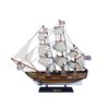 Image 1 : Wooden Charles Darwins HMS Beagle Tall Model Ship 20"