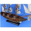 Image 2 : Wooden Charles Darwins HMS Beagle Tall Model Ship 20"