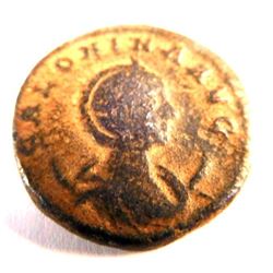 Bronze coin of Salonina, wife of Gallienus