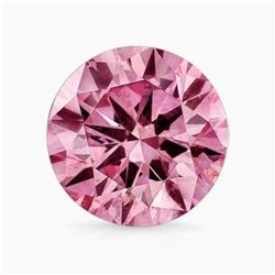 10.5ct Round Brilliant Pink BIANCO Diamond