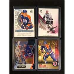 WAYNE GRETZKY/ MARK MESSIER HOCKEY CARD LOT