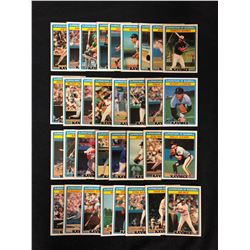 SUPERSTARS OF BASEBALL SUBSET BY "KAYBEE" (COMPLETE SET 33/33)