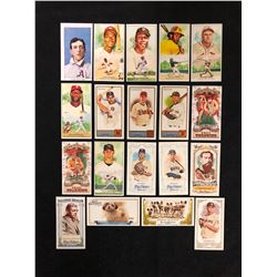 ALLEN & GINTER MINI BASEBALL CARDS (VARIOUS YEARS)