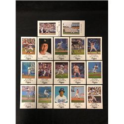1981 L.A.P.D SALUTES THE 1981 L.A DODGERS (17/17 COMPLETE) **RARE**