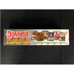 1991 DONRUSS BASEBALL PUZZLE & CARDS COLLECTORS SET (FACTORY SEALED)