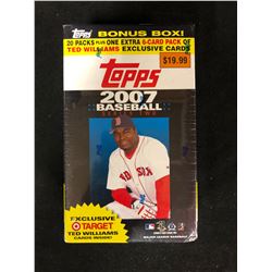 2007 TOPPS BASEBALL CARD BOX SET (FACTORY SEALED)