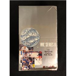 1991-92 PRO SET PLATINUM NHL SERIES II TRADING CARDS BOX (FACTORY SEALED)