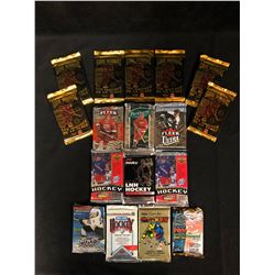 HOCKEY TRADING CARDS PACKS LOT