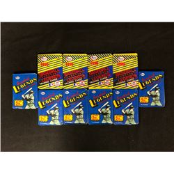 PACIFIC BASEBALL LEGENDS TRADING CARD PACKS LOT