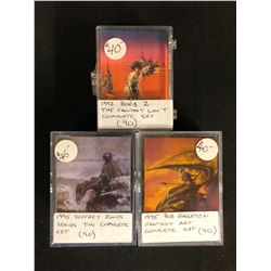 NON SPORTS TRADING CARDS LOT (3 COMPLETE SETS)