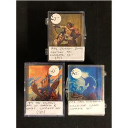 NON SPORTS TRADING CARDS LOT (3 COMPLETE SETS)