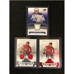 GAME WORN JERSEY HOCKEY CARD LOT