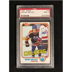 1981 TOPPS #16 WAYNE GRETZKY (MINT 9) PSA GRADED