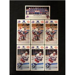 WINNIPEG JETS NHL IGA HOCKEY CARD LOT
