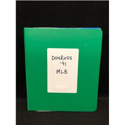 1991 MLB BASEBALL CARD LOT